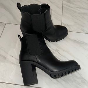 Black booties